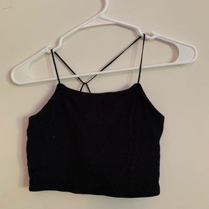 nike strapped sports bra